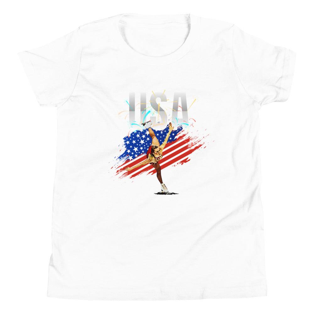 Tonya Harding "USA" Limited Edition Youth T-Shirt - Fan Arch