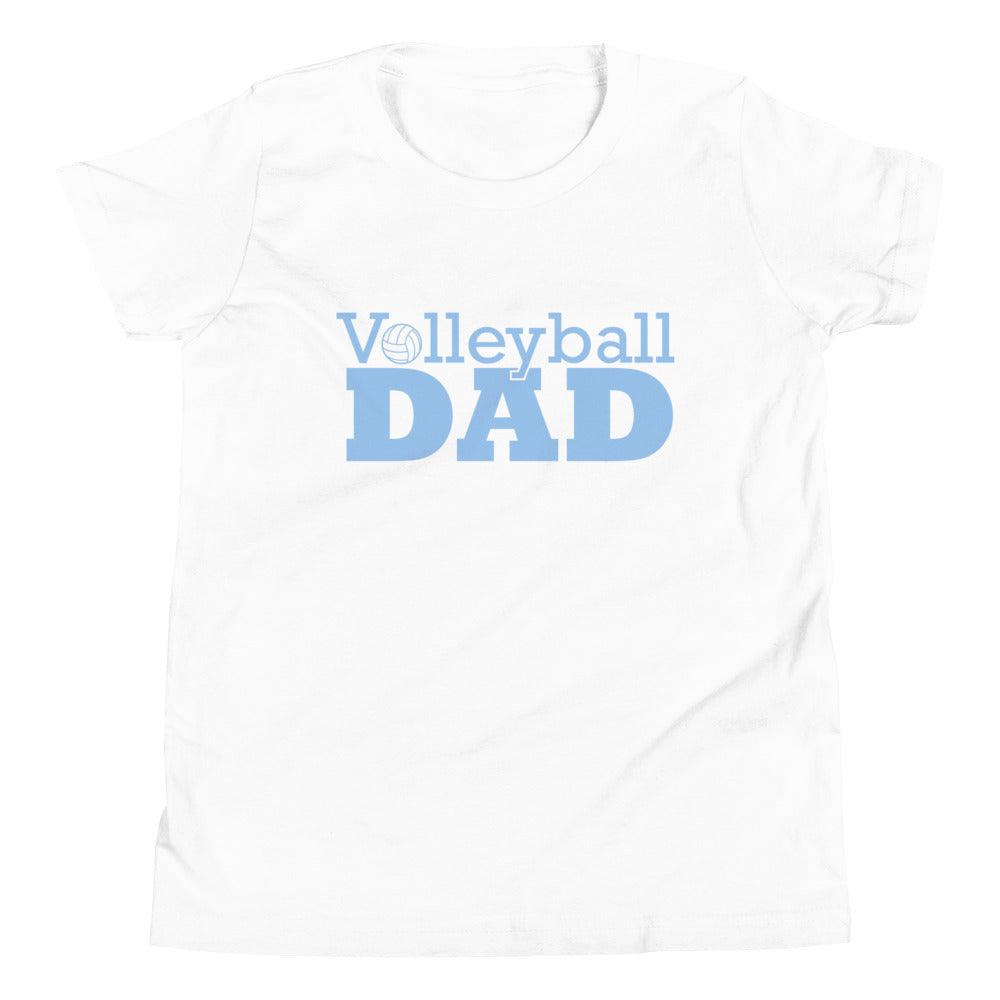 Volleyball Dad Youth T-Shirt - Fan Arch