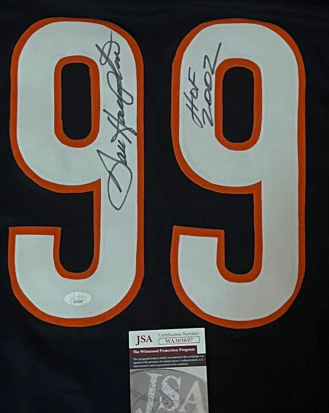 Dan Hampton Chicago Bears Autographed Jersey