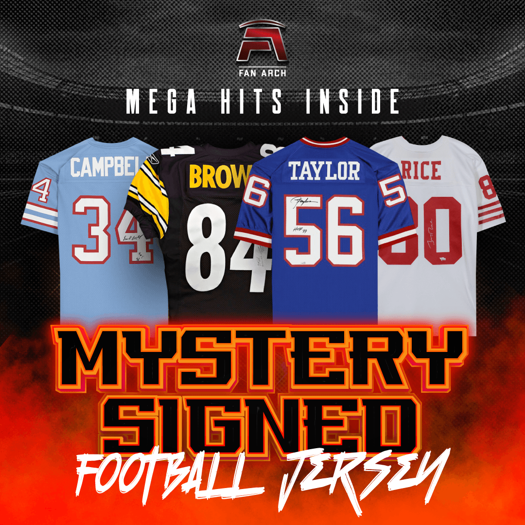 Mystery Signed Football Jersey | Fan Arch