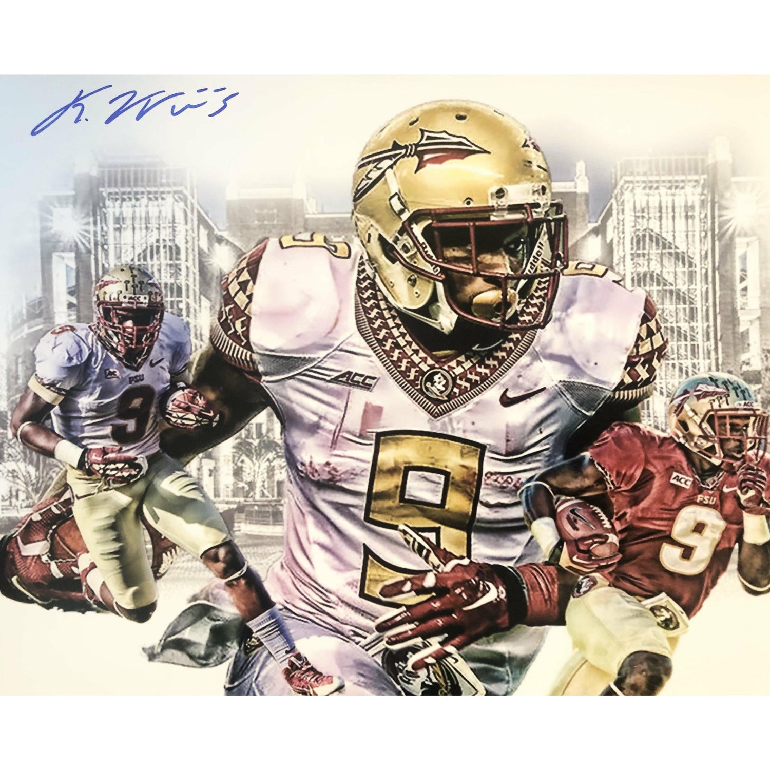 Karlos Williams "Limited Edition" Signed 8x10 - Fan Arch