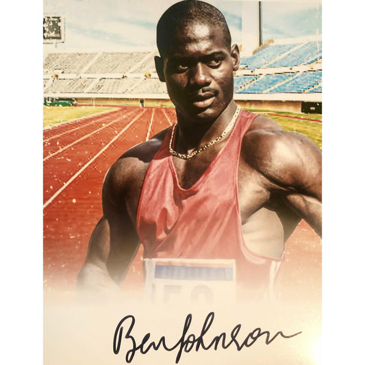 Ben Johnson "Limited Edition" Signed 8x10 - Fan Arch