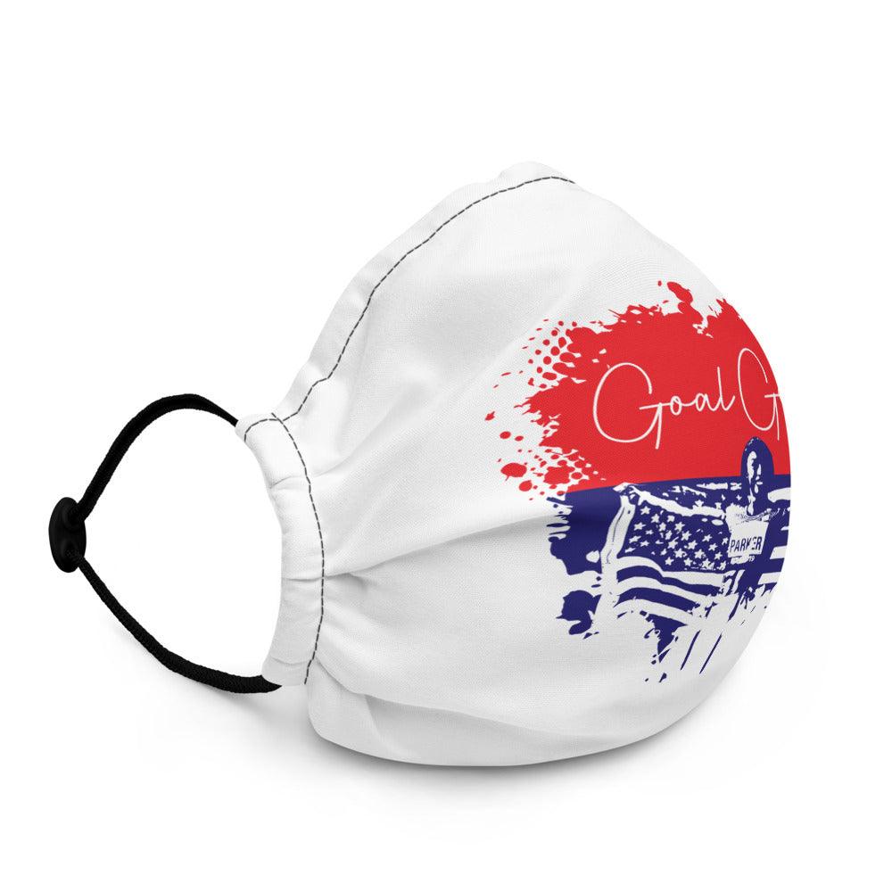 Kiara Parker "Goal Getter" Premium face mask - Fan Arch