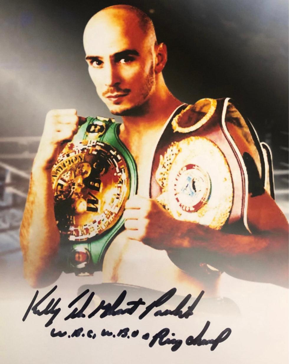 Kelly Pavlik "Limited Edition Inscribed" Signed 8x10 - Fan Arch
