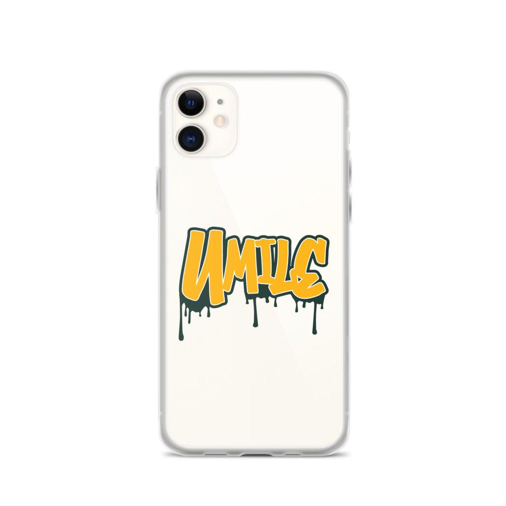 Tedarrell Slaton Jr. “UMILE” iPhone Case - Fan Arch