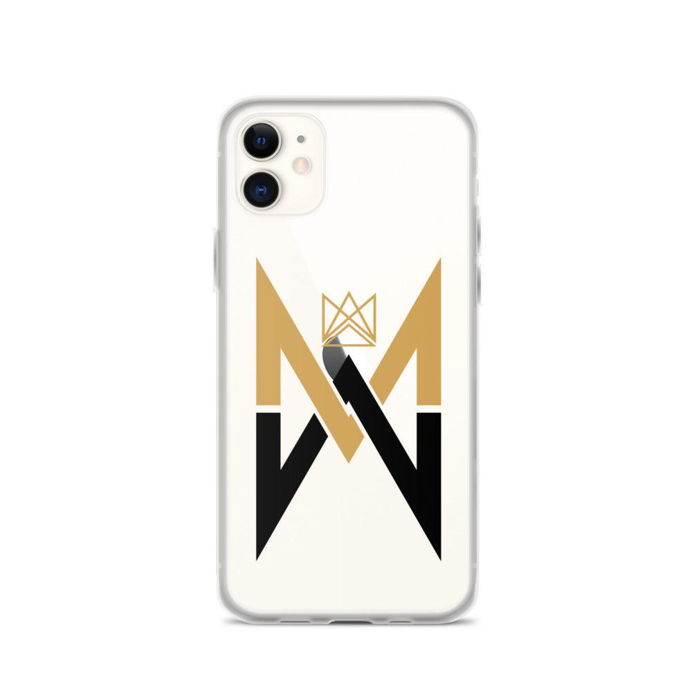 Malachi Wideman "MW" iPhone Case - Fan Arch