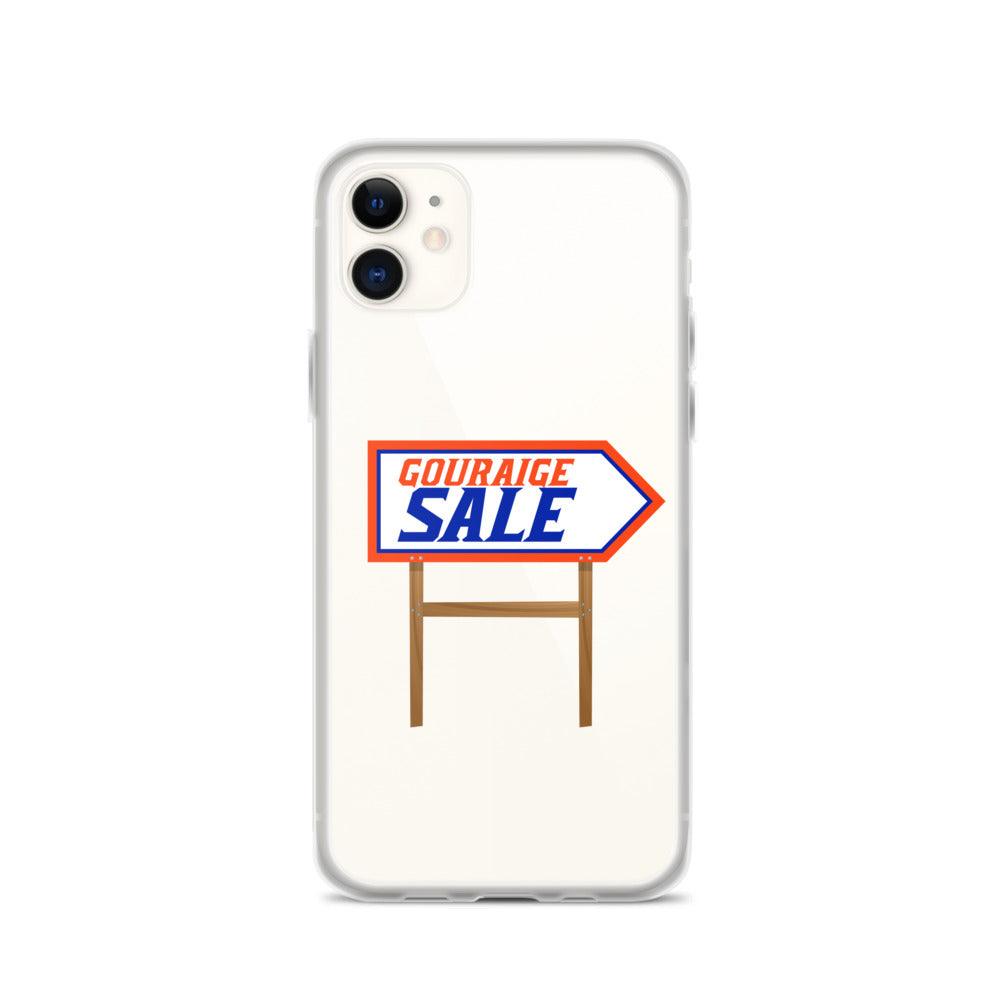 Richard Gouraige "Gouraige Sale" iPhone Case - Fan Arch