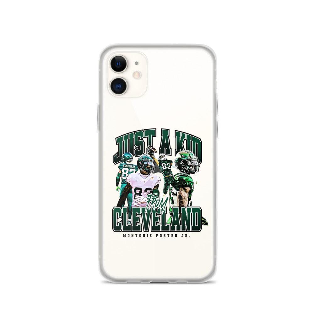 Montorie Foster Jr. “Scripted” iPhone Case - Fan Arch