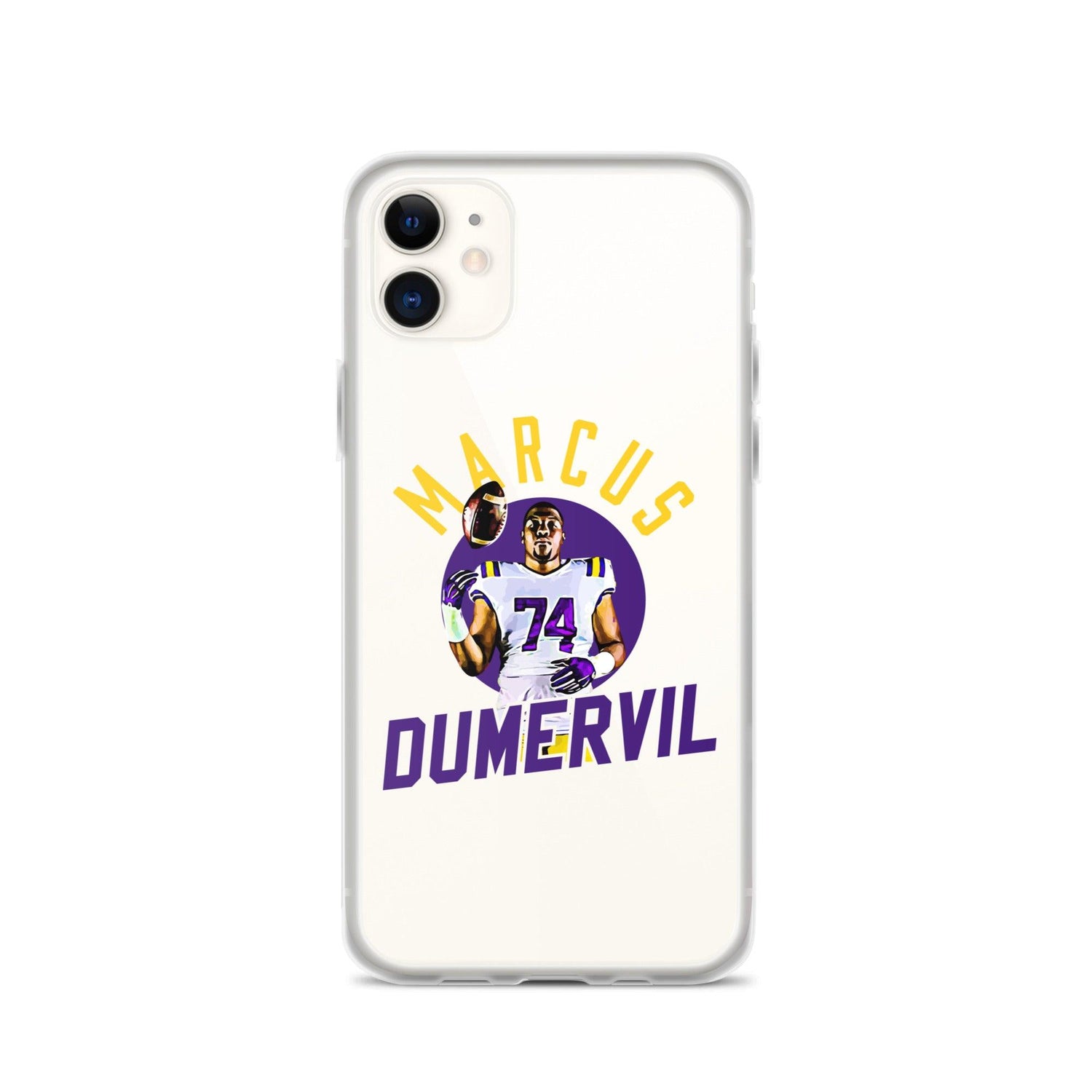 Marcus Dumervil "Game Ready" iPhone Case - Fan Arch