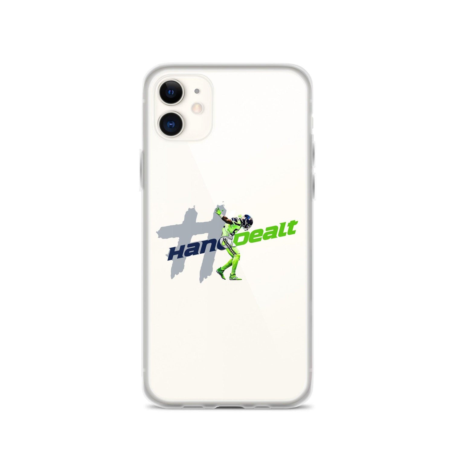 Darrell Taylor Jr. "#HandDealt" iPhone Case - Fan Arch