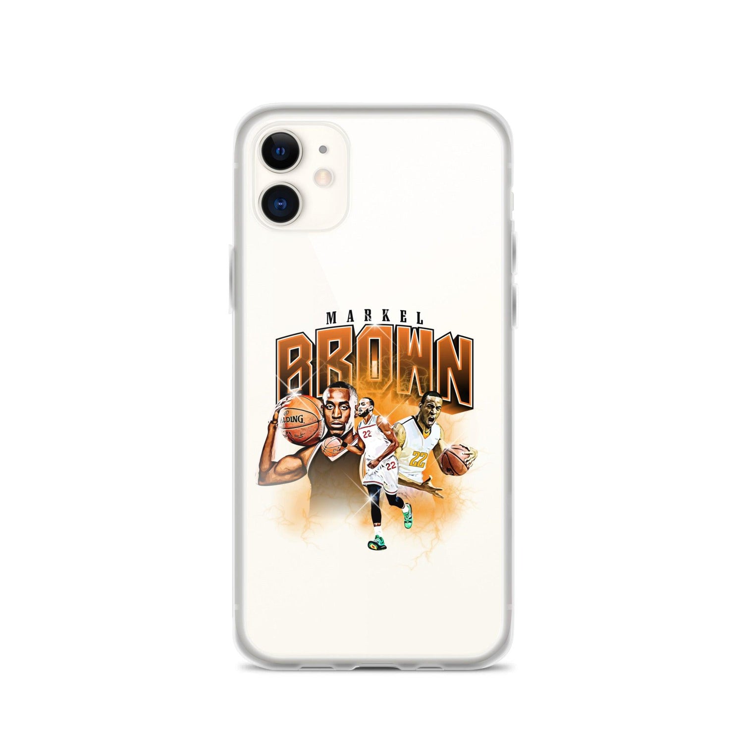 Markel Brown "Vintage" iPhone Case - Fan Arch