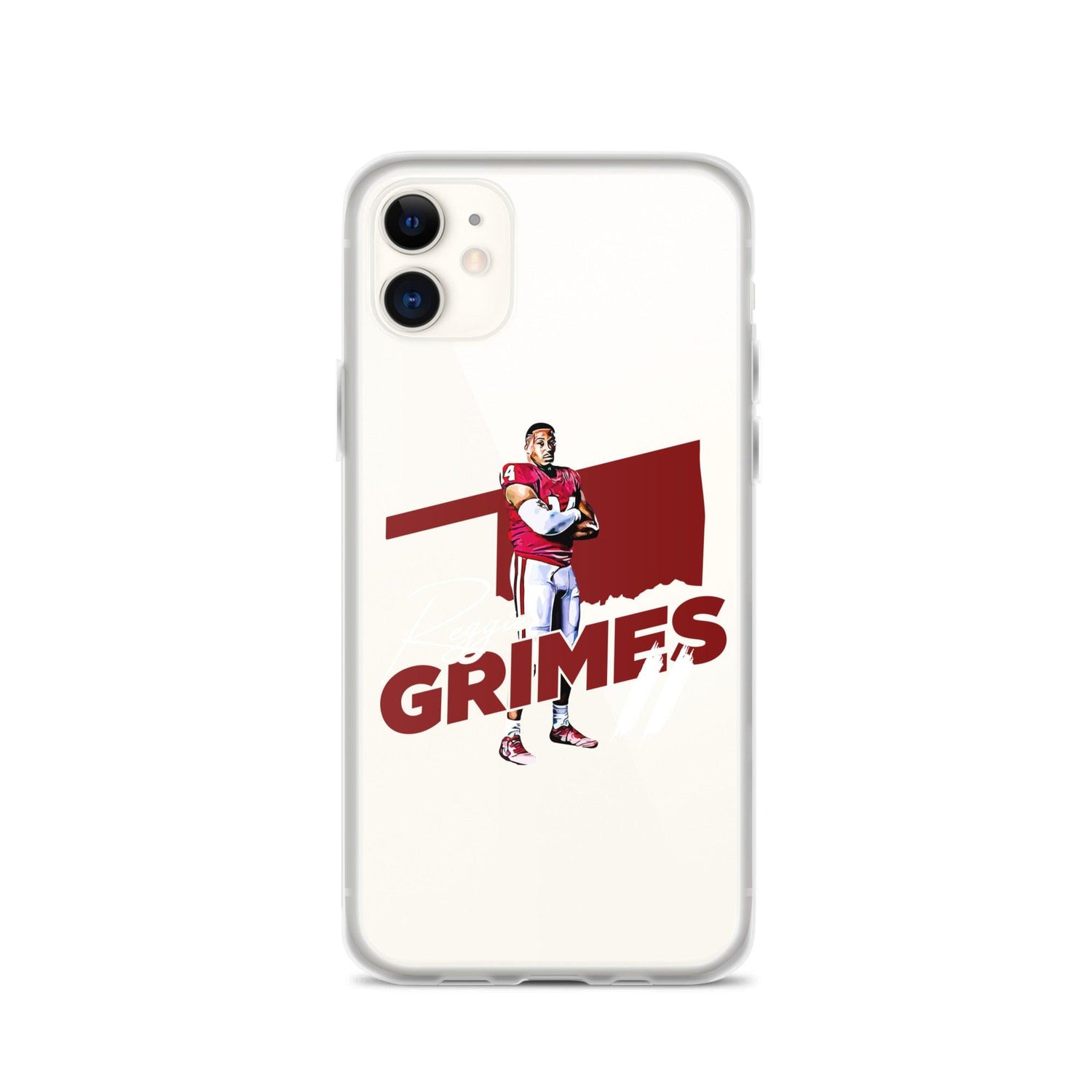 Reggie Grimes II "OKL" iPhone Case - Fan Arch