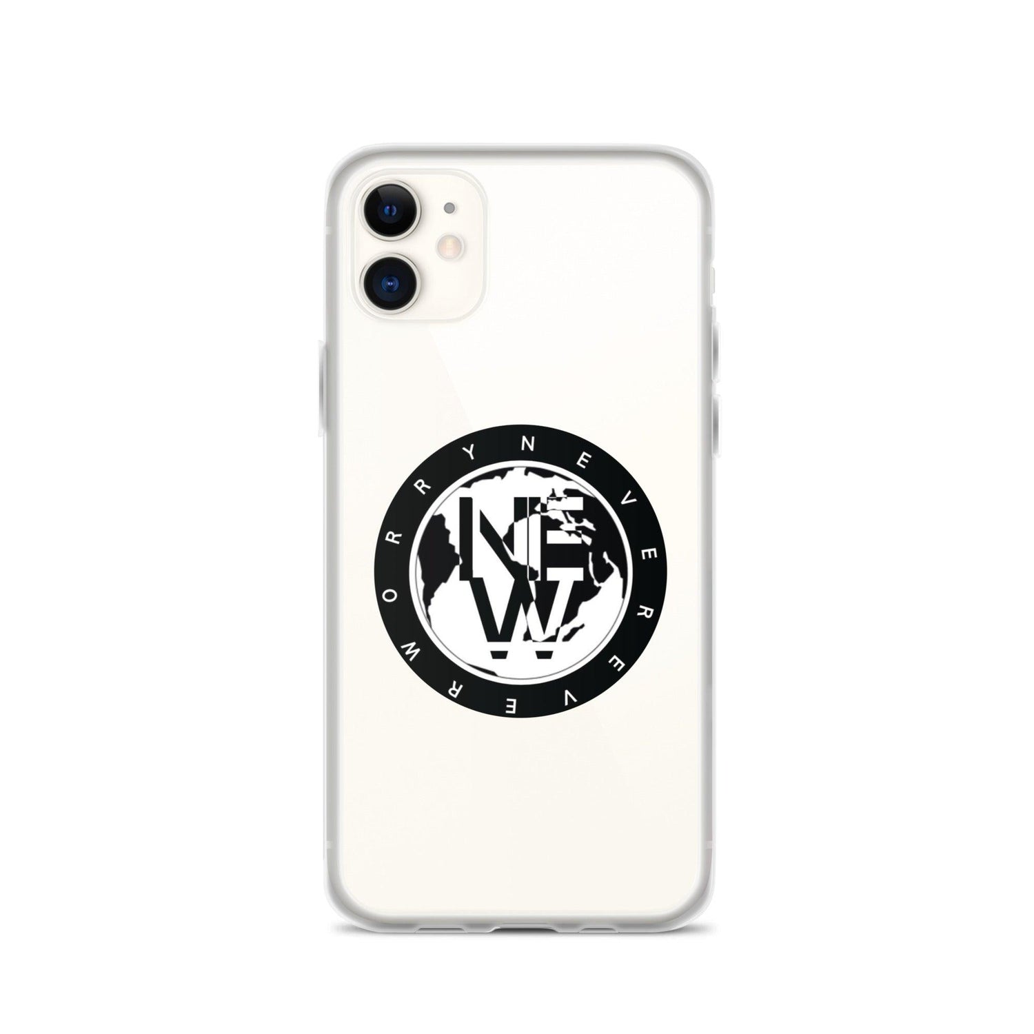 Jonathan Newsome "Never Worry" iPhone Case - Fan Arch