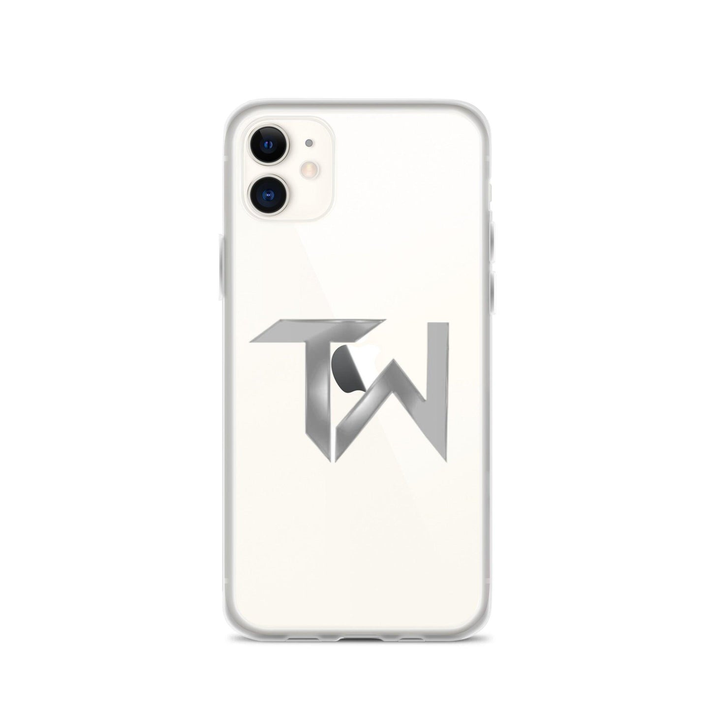 Tre White  "TW" iPhone Case - Fan Arch