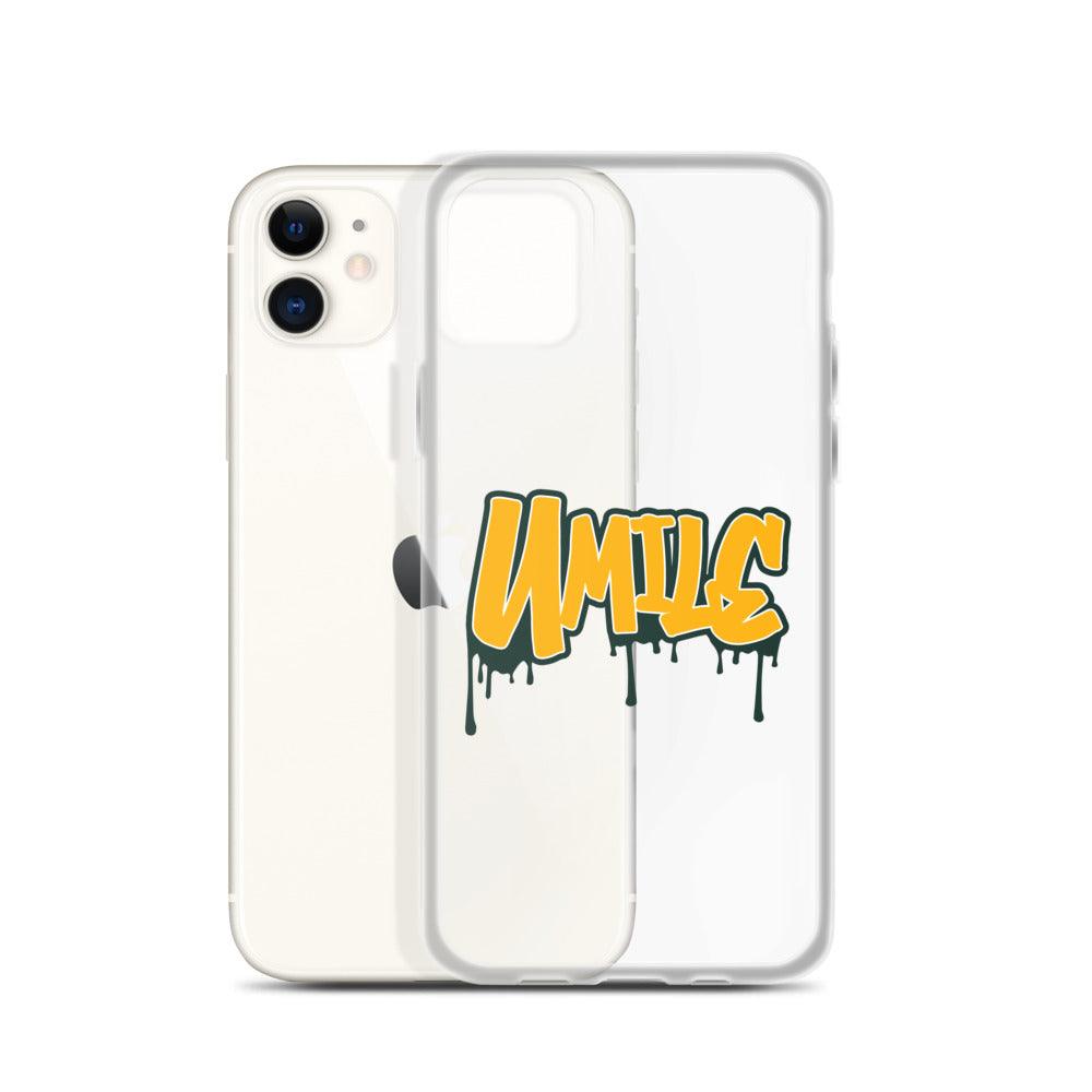 Tedarrell Slaton Jr. “UMILE” iPhone Case - Fan Arch