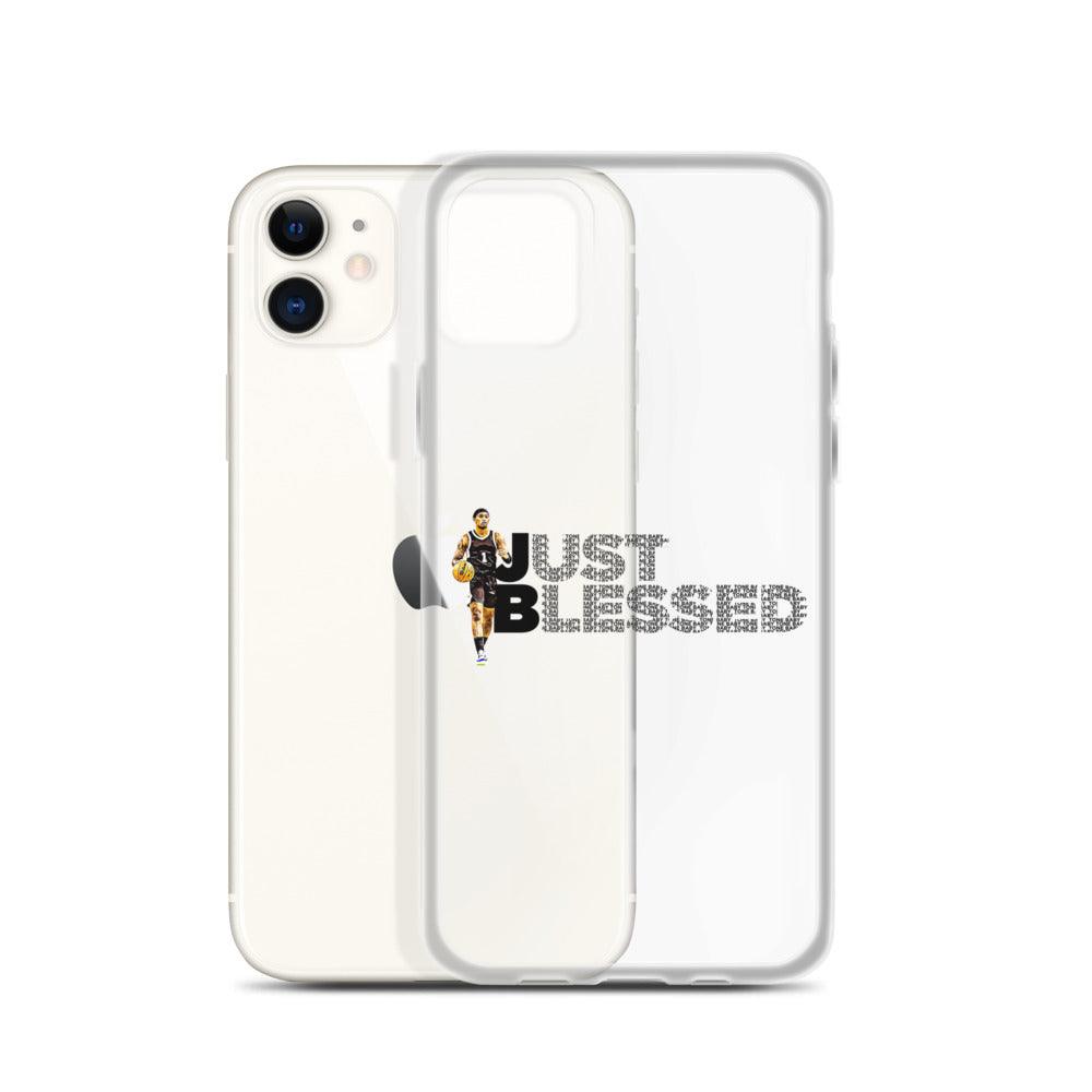 Jordan Burns "Just Blessed" iPhone Case - Fan Arch