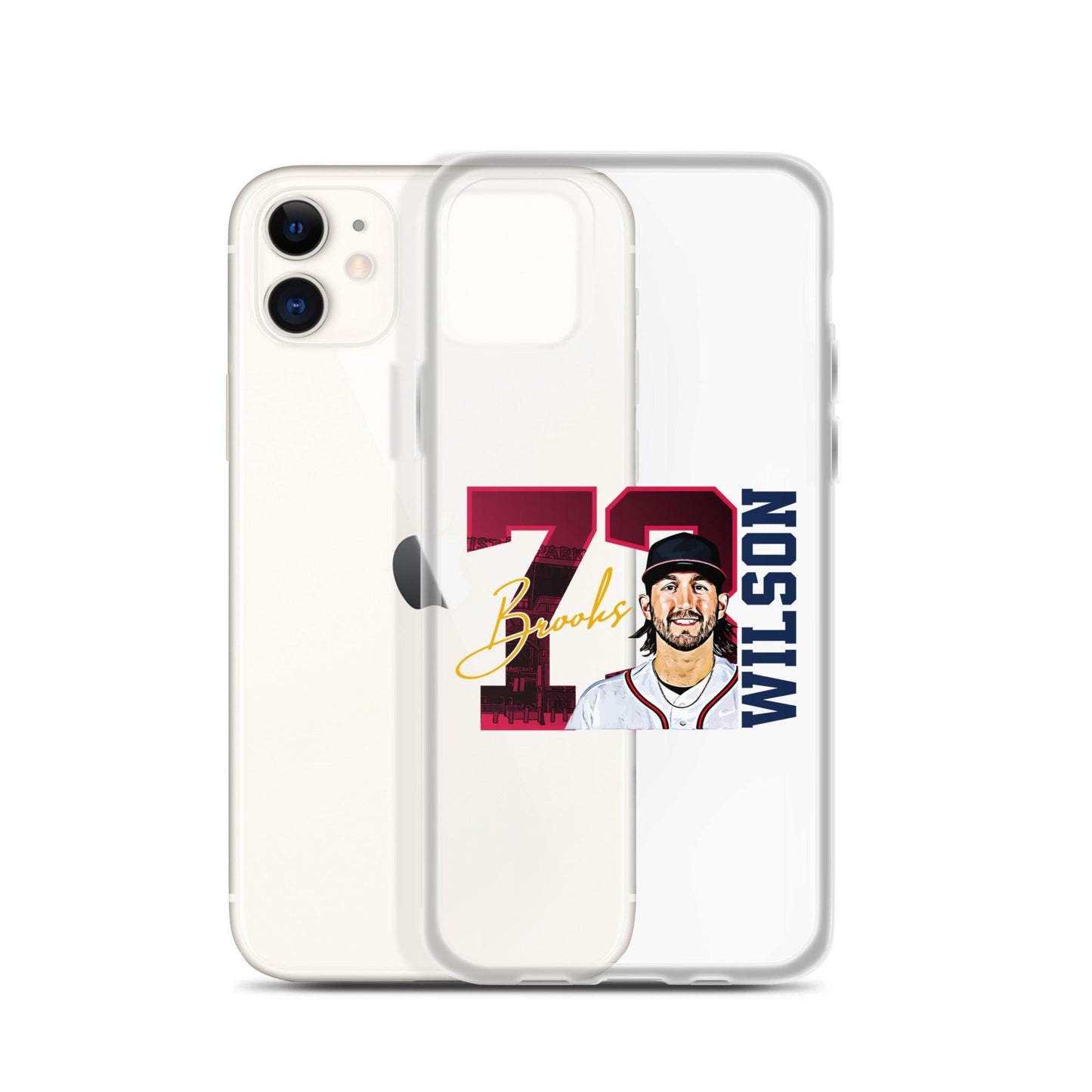 Brooks Wilson "Lineup" iPhone Case - Fan Arch