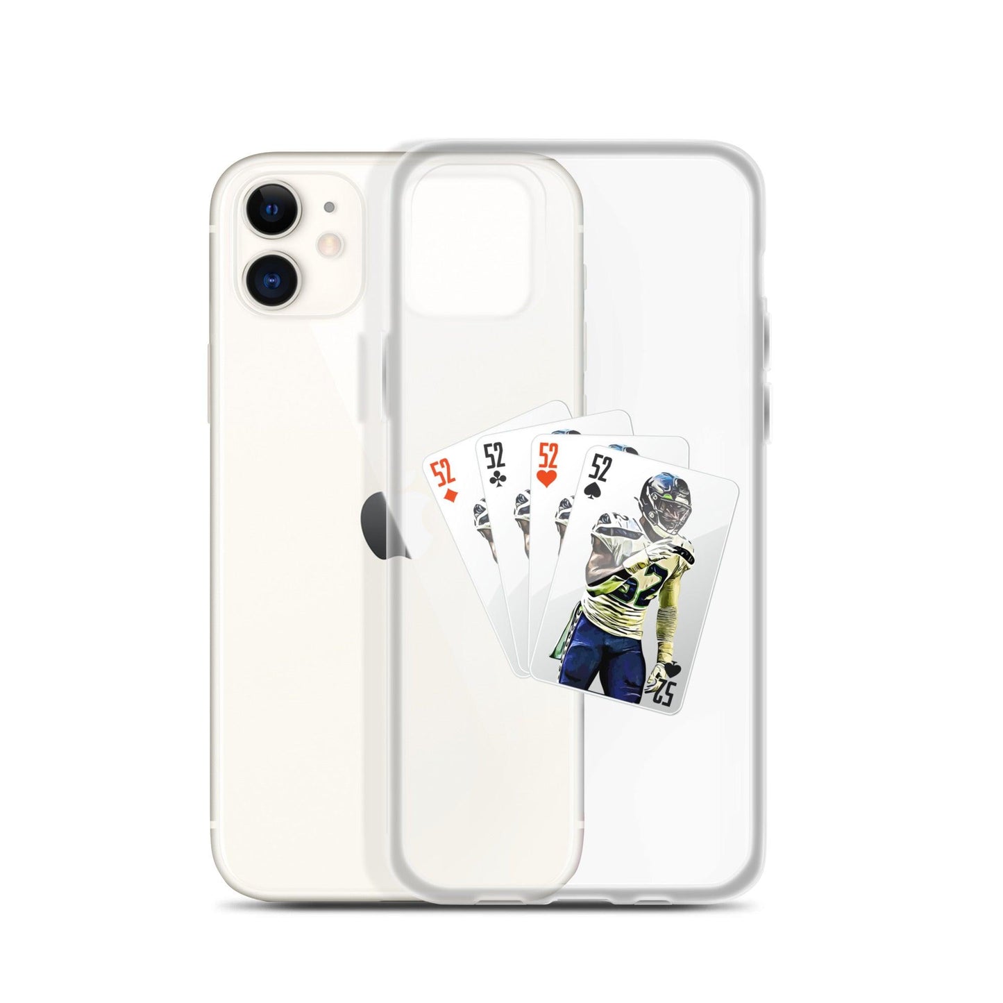 Darrell Taylor Jr. "52" iPhone Case - Fan Arch