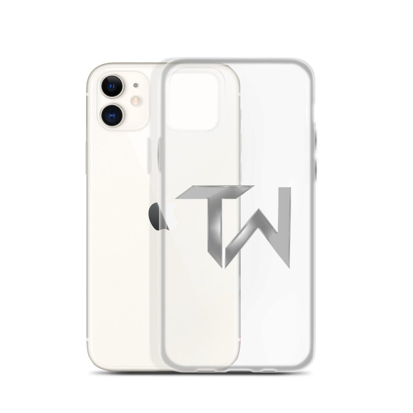 Tre White  "TW" iPhone Case - Fan Arch