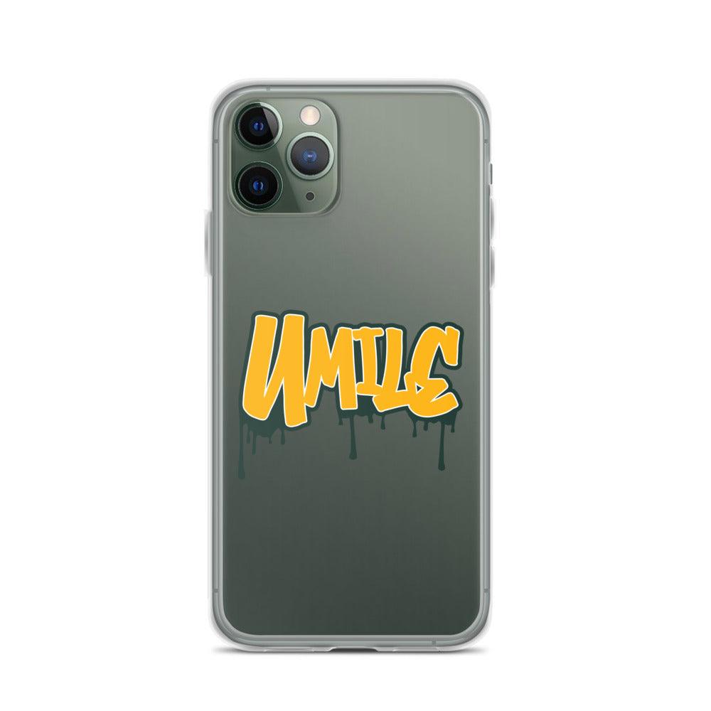 Tedarrell Slaton Jr. “UMILE” iPhone Case - Fan Arch