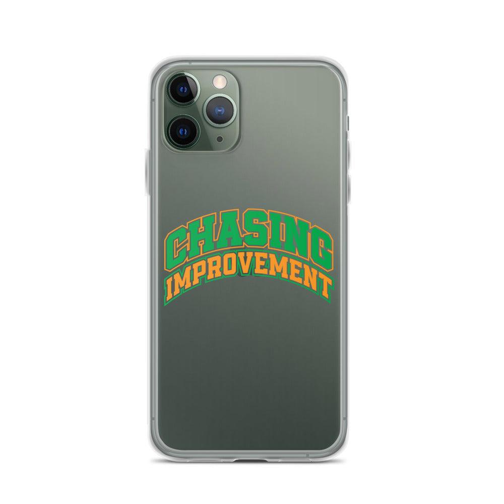 Ashton Washington "Chasing Improvement" iPhone Case - Fan Arch