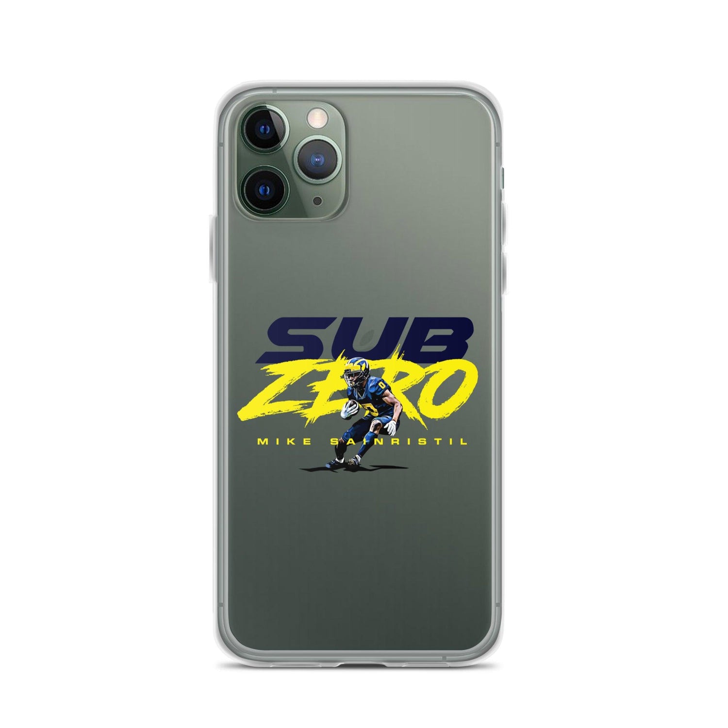 Mike Sainristil "Sub Zero" iPhone Case - Fan Arch