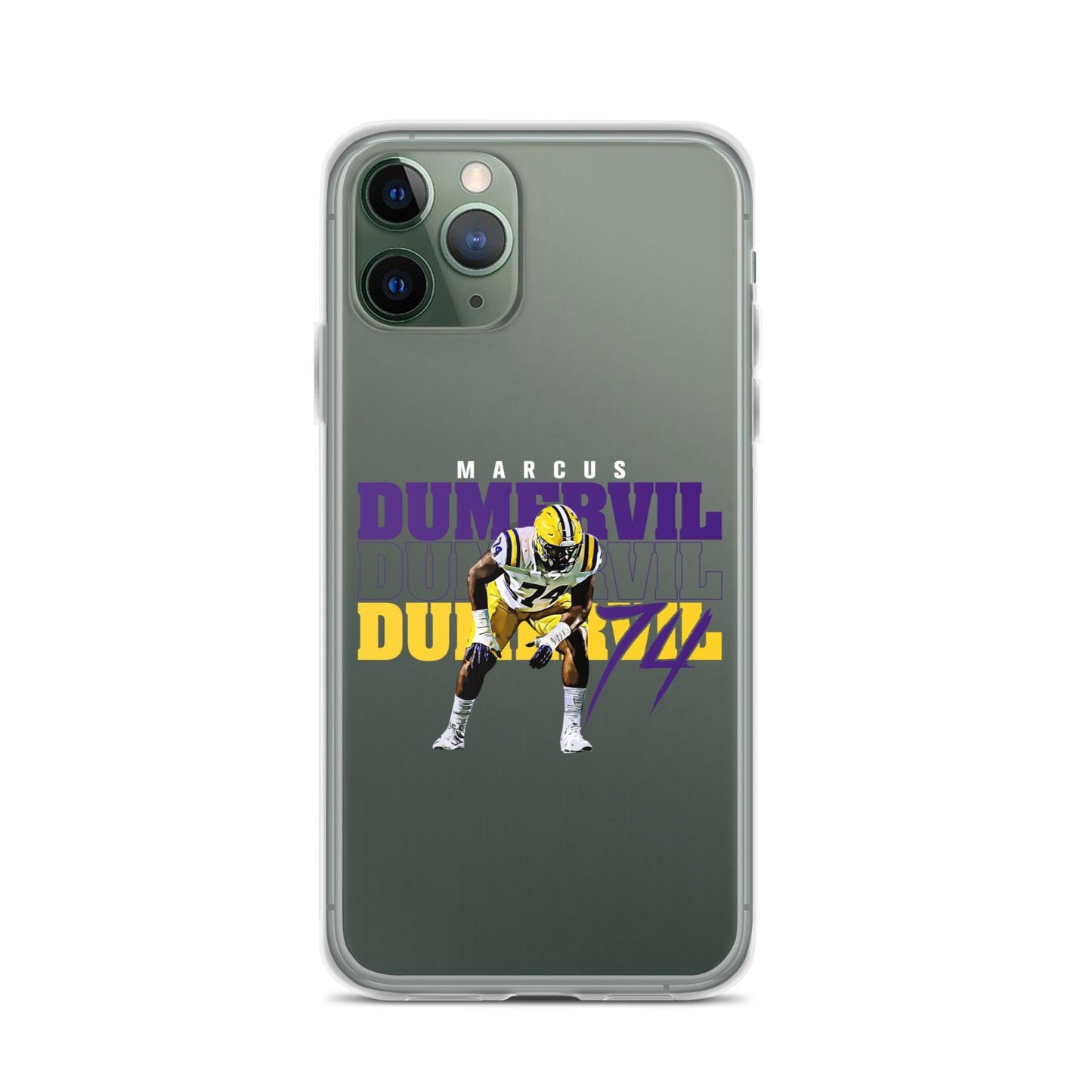 Marcus Dumervil "74" iPhone Case - Fan Arch