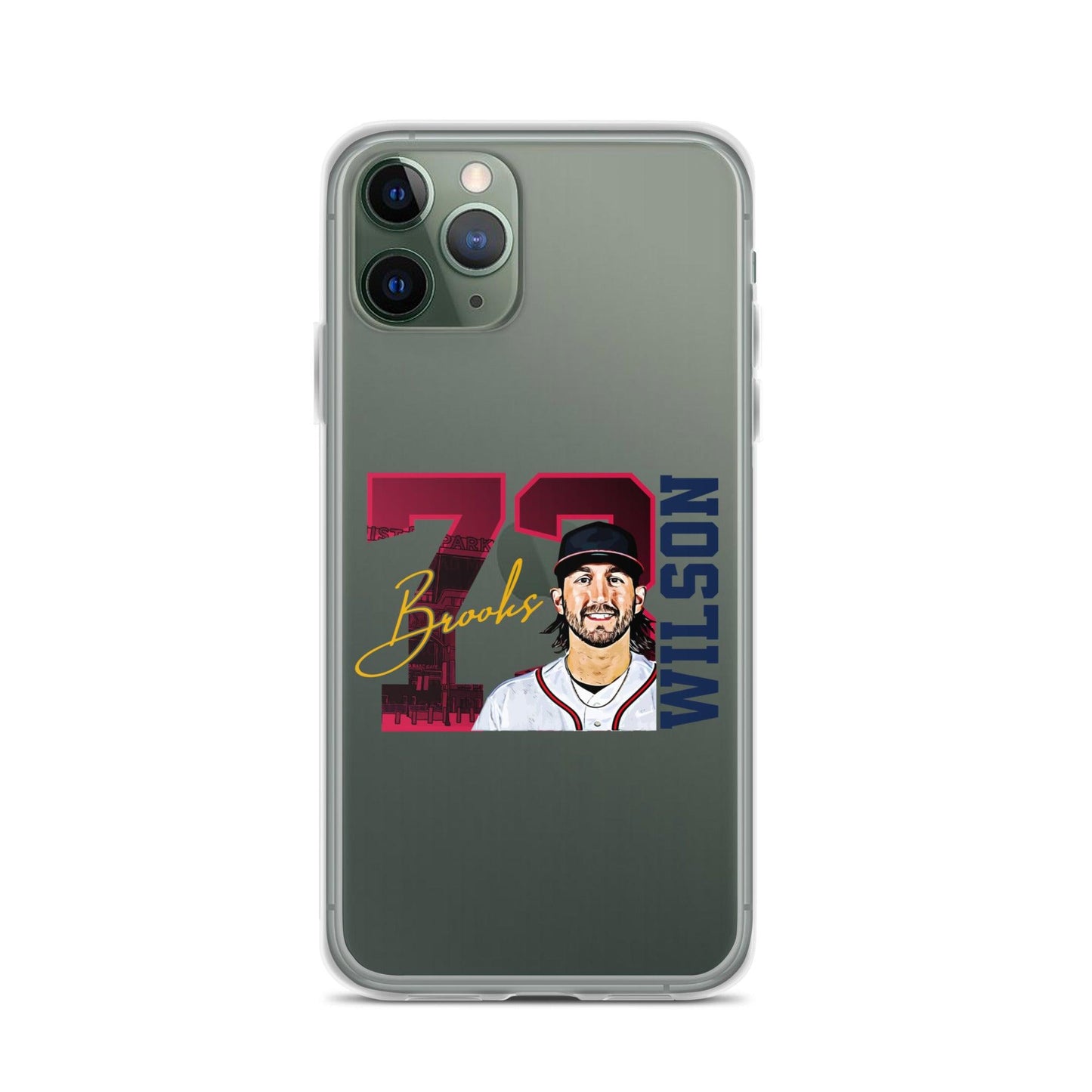 Brooks Wilson "Lineup" iPhone Case - Fan Arch