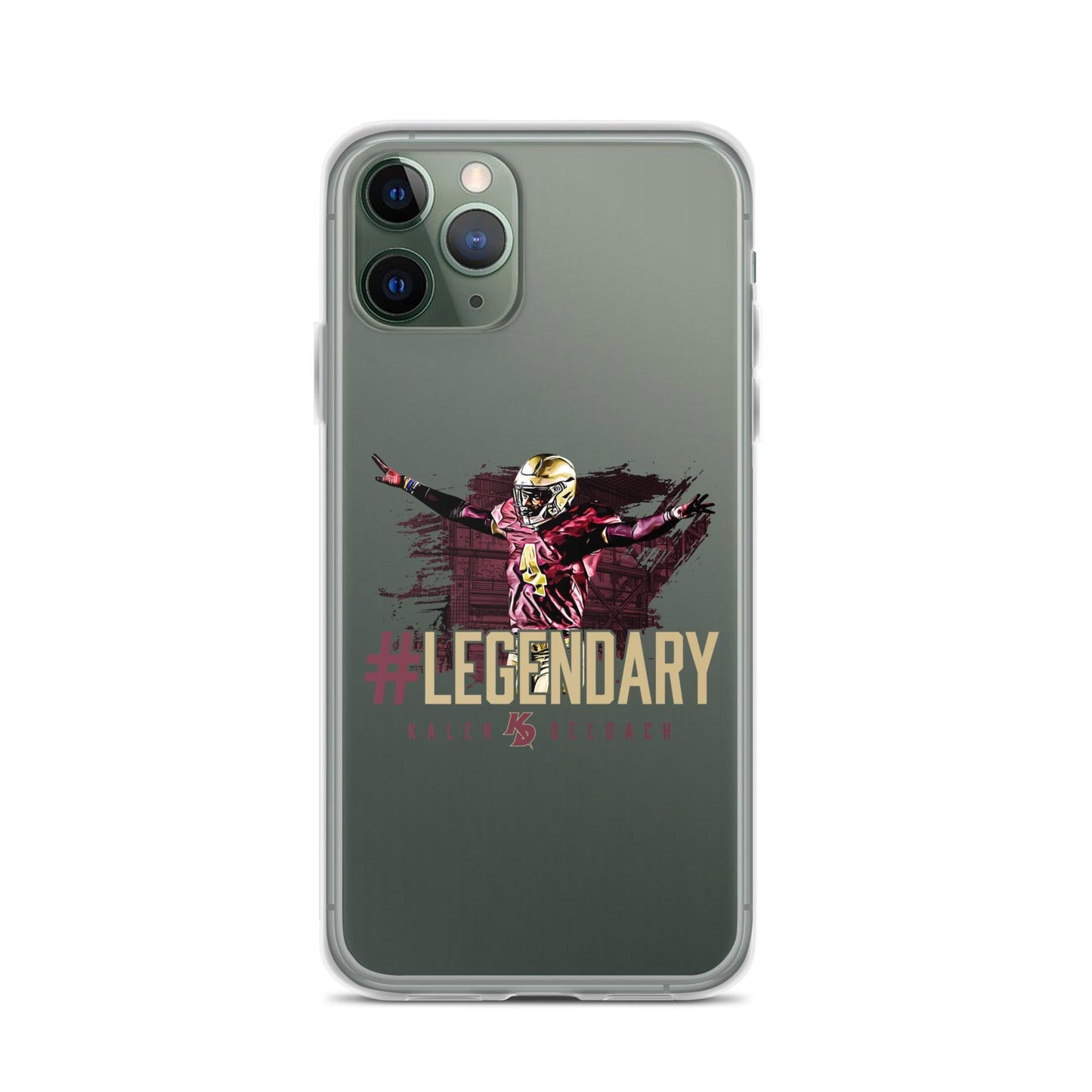 Kalen Deloach "#Legendary" iPhone Case - Fan Arch