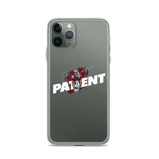 Yulkeith Brown "Stay Patient" iPhone Case - Fan Arch