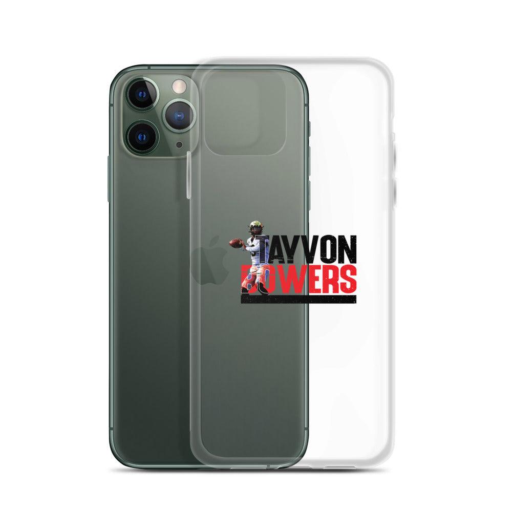 Tayvon Bowers "QB1" iPhone Case - Fan Arch