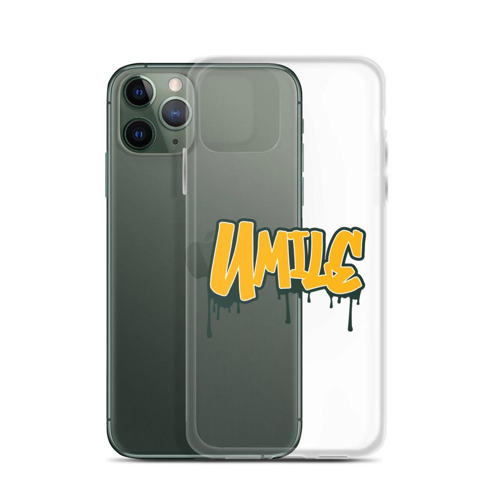 Tedarrell Slaton Jr. “UMILE” iPhone Case - Fan Arch