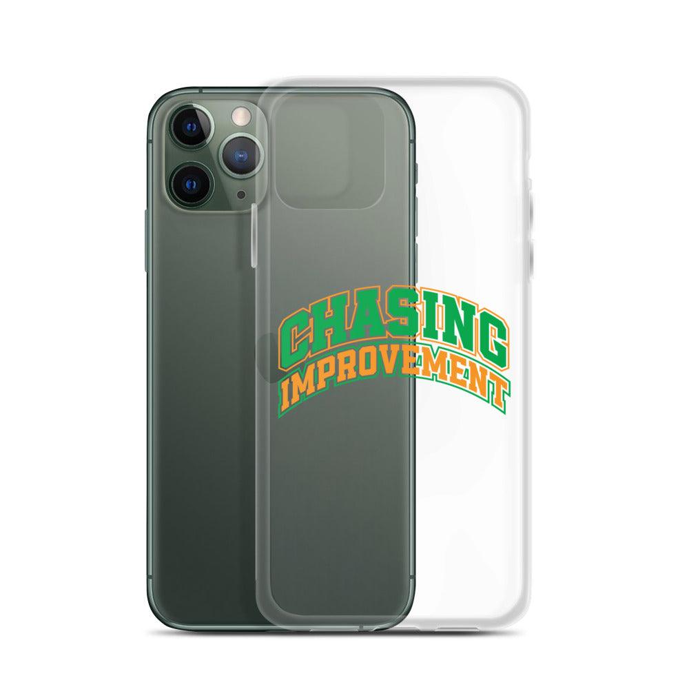 Ashton Washington "Chasing Improvement" iPhone Case - Fan Arch