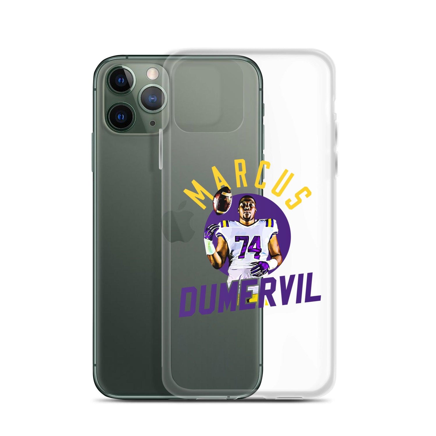 Marcus Dumervil "Game Ready" iPhone Case - Fan Arch