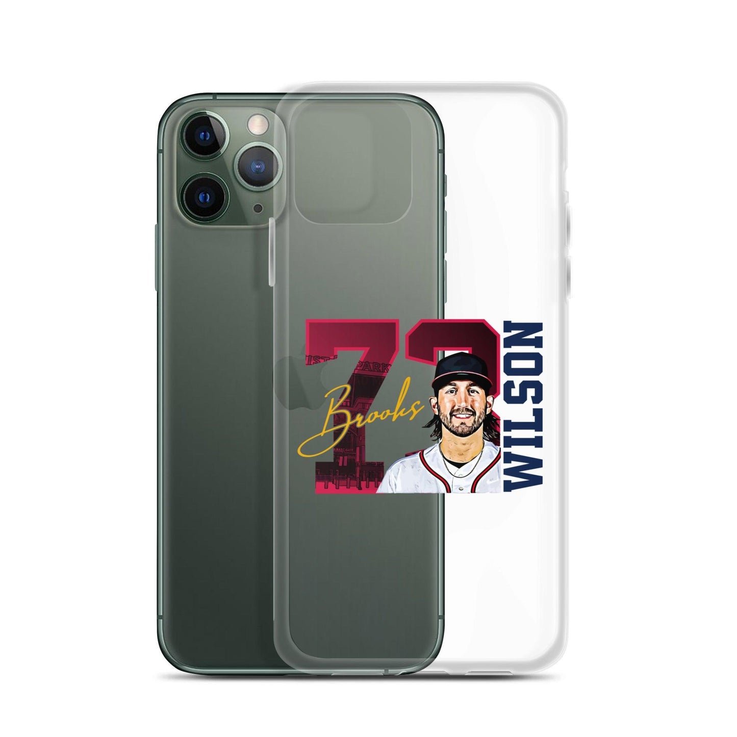 Brooks Wilson "Lineup" iPhone Case - Fan Arch