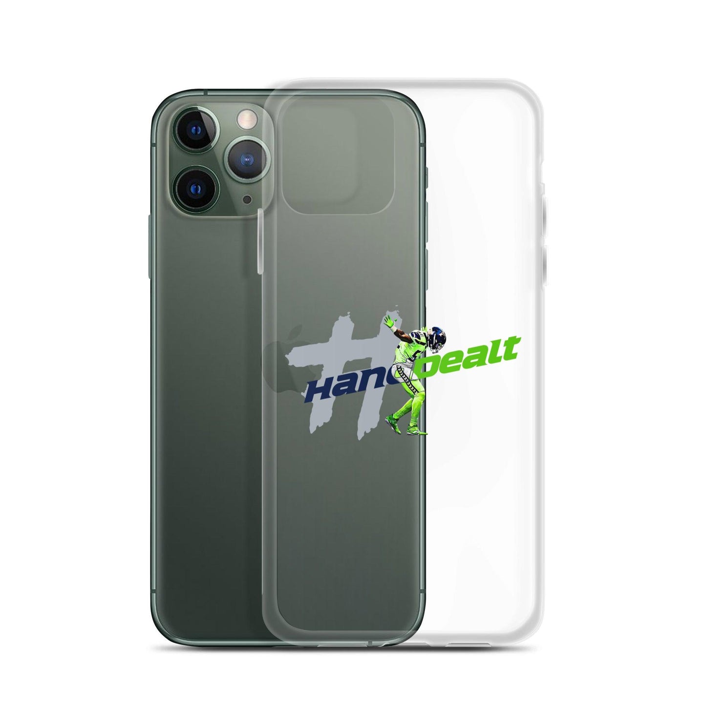 Darrell Taylor Jr. "#HandDealt" iPhone Case - Fan Arch