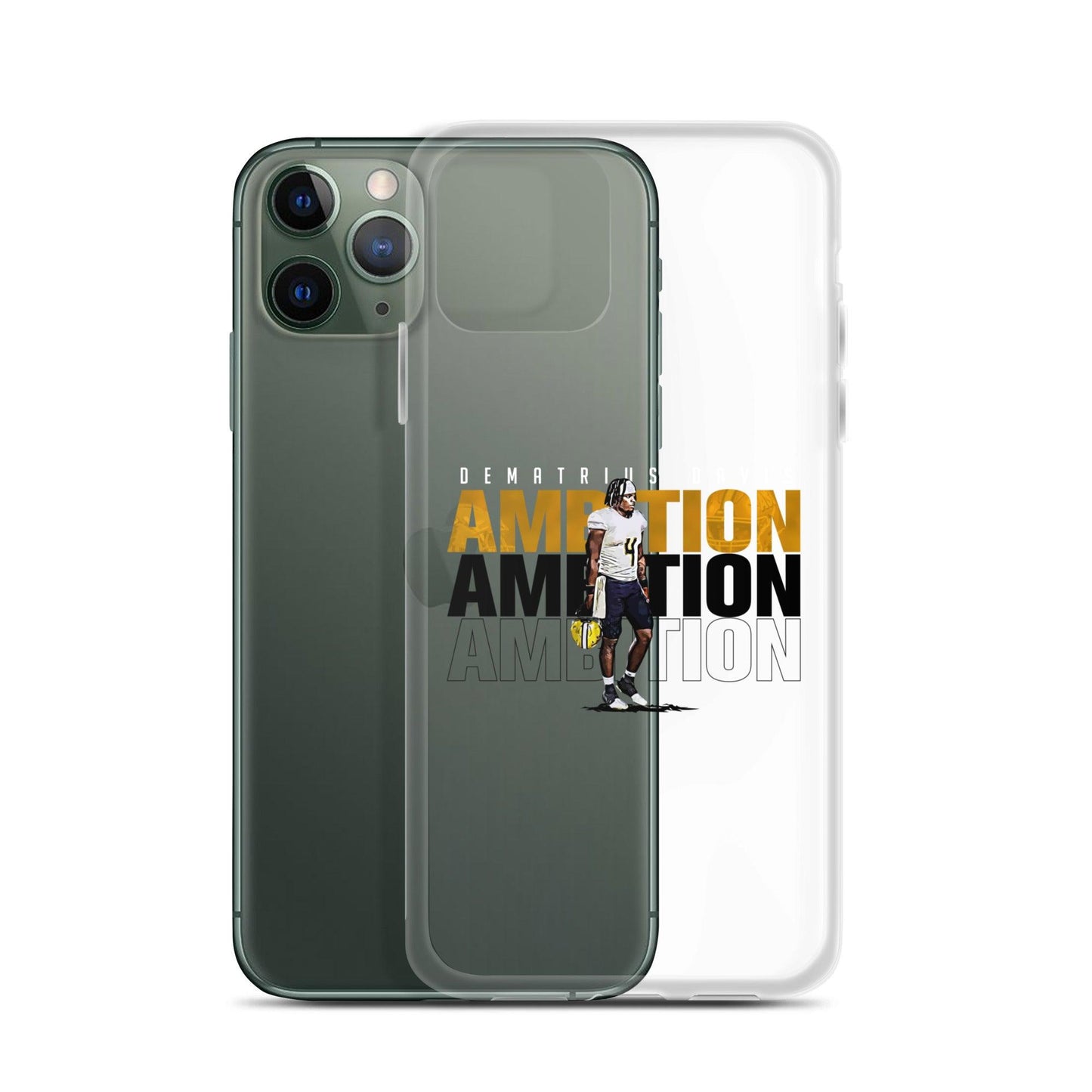 Dematrius Davis "Ambitions" iPhone Case - Fan Arch