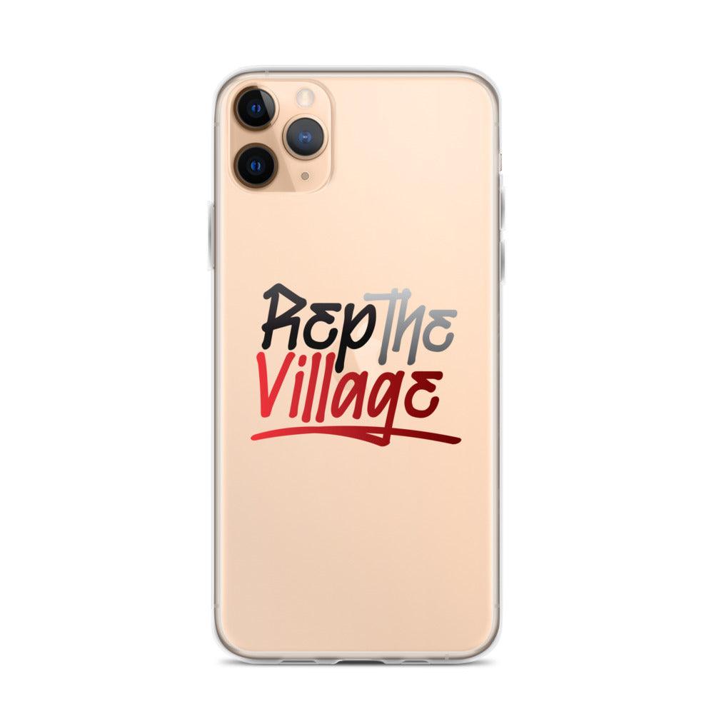 Delrick Abrams Jr. "Rep The Village" iPhone Case - Fan Arch