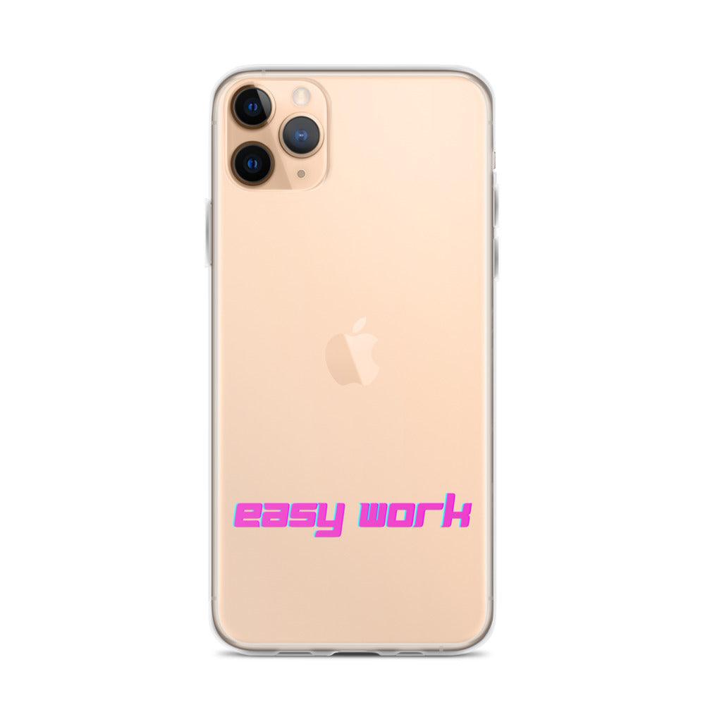 Quintaveon Poole "Easy Work" iPhone Case - Fan Arch