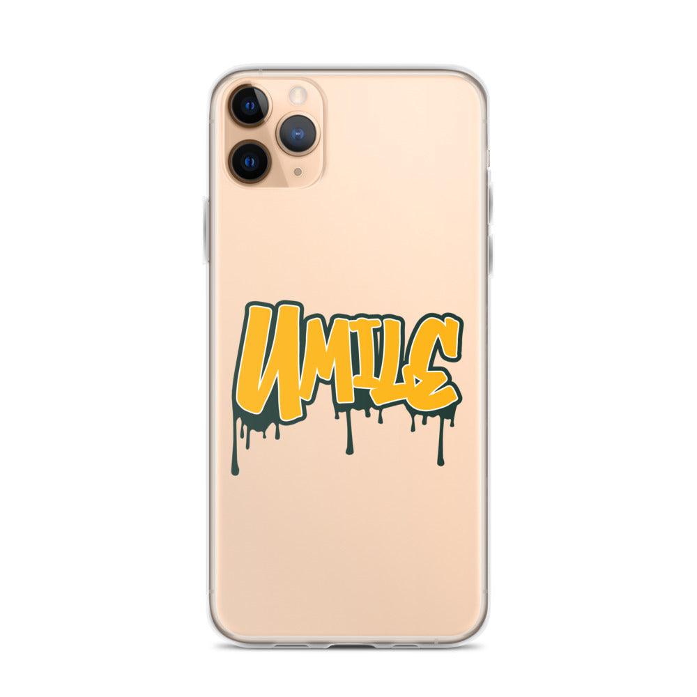 Tedarrell Slaton Jr. “UMILE” iPhone Case - Fan Arch