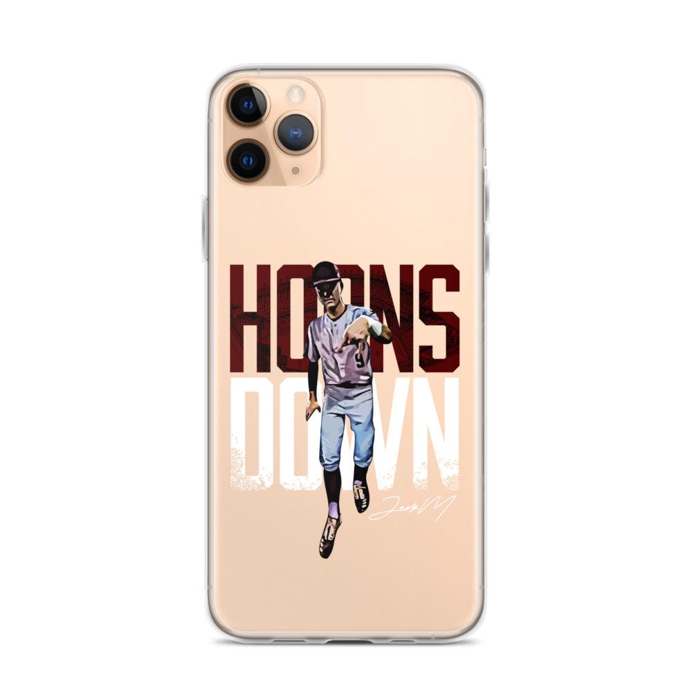 Jack Moss "Horns Down" iPhone Case - Fan Arch