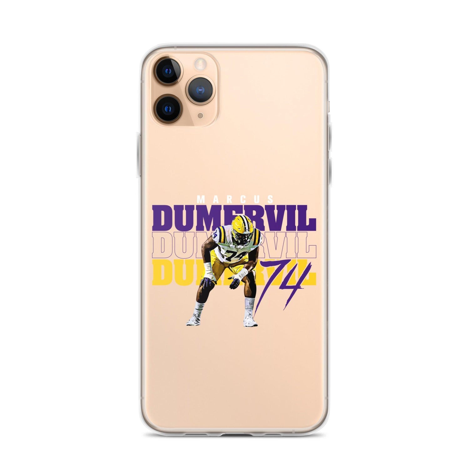 Marcus Dumervil "74" iPhone Case - Fan Arch