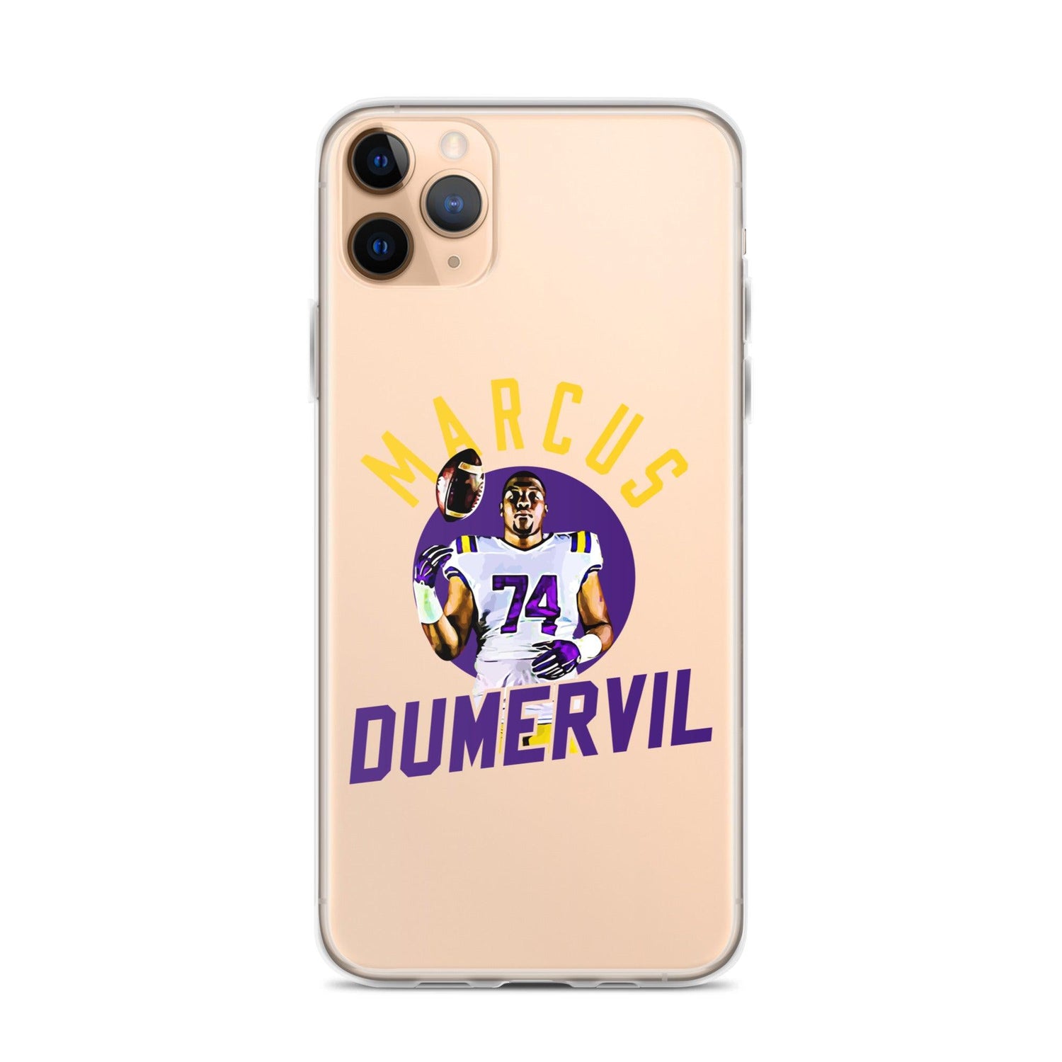 Marcus Dumervil "Game Ready" iPhone Case - Fan Arch