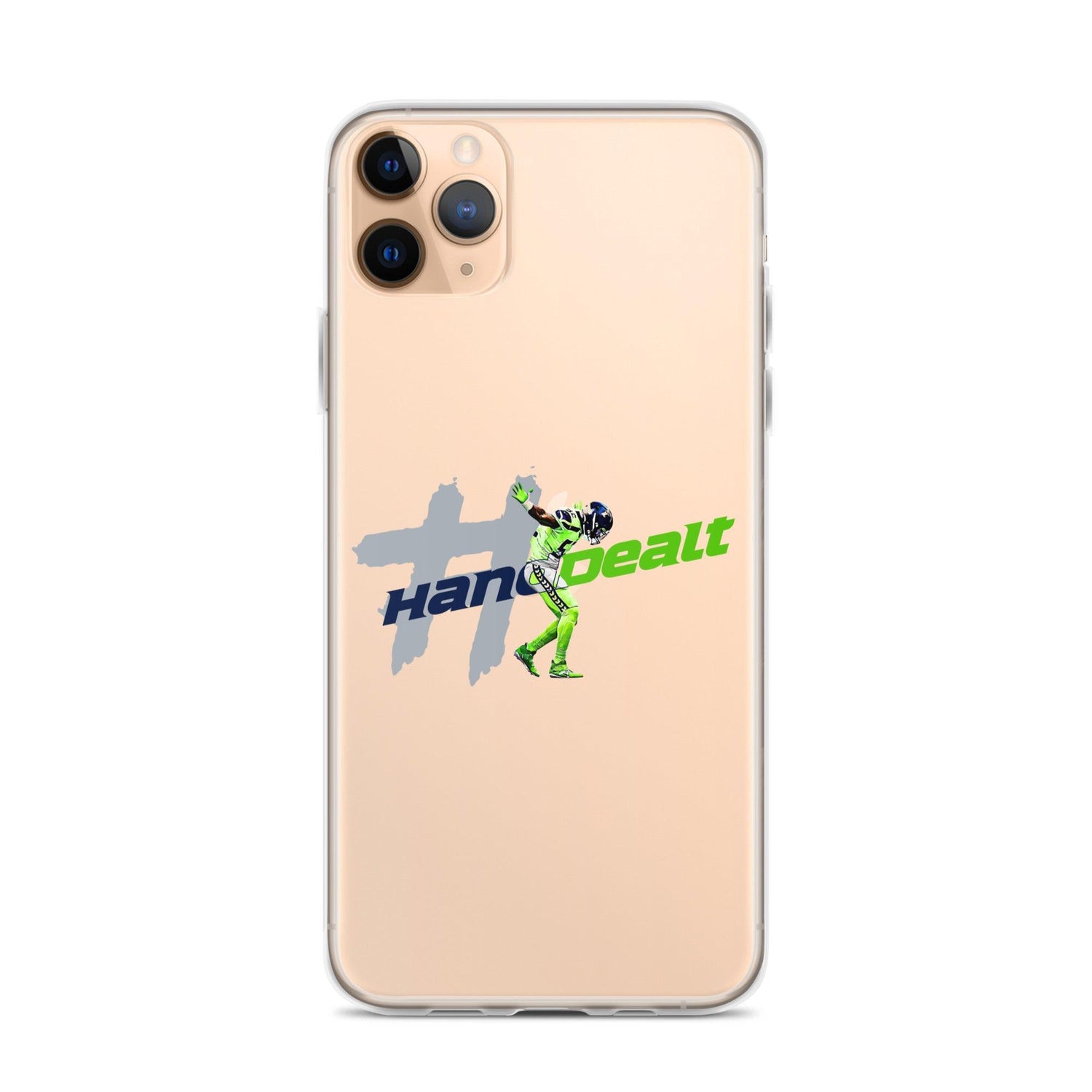 Darrell Taylor Jr. "#HandDealt" iPhone Case - Fan Arch