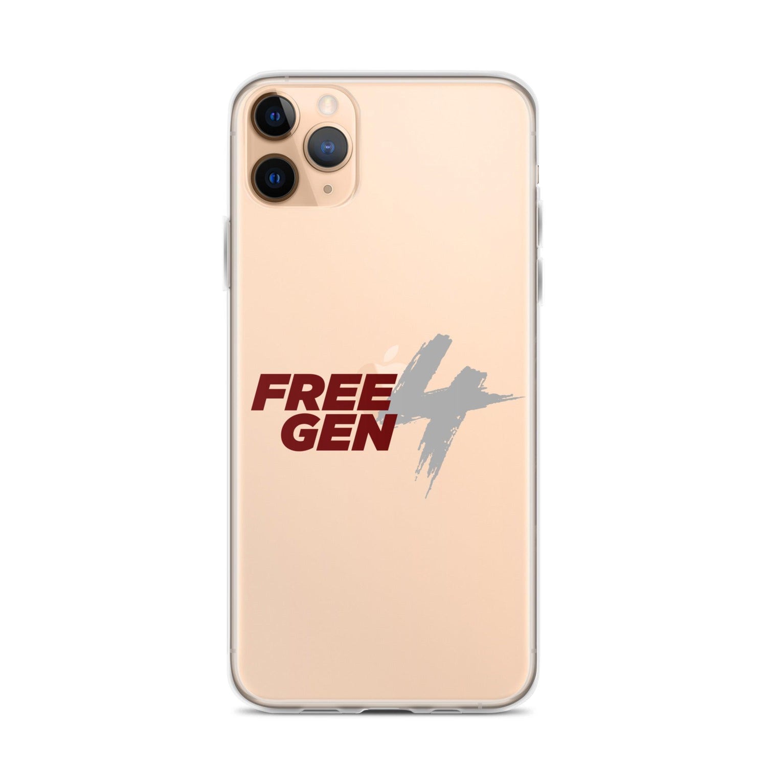 DeCarlos Nicholson "Free Gen4" iPhone Case - Fan Arch