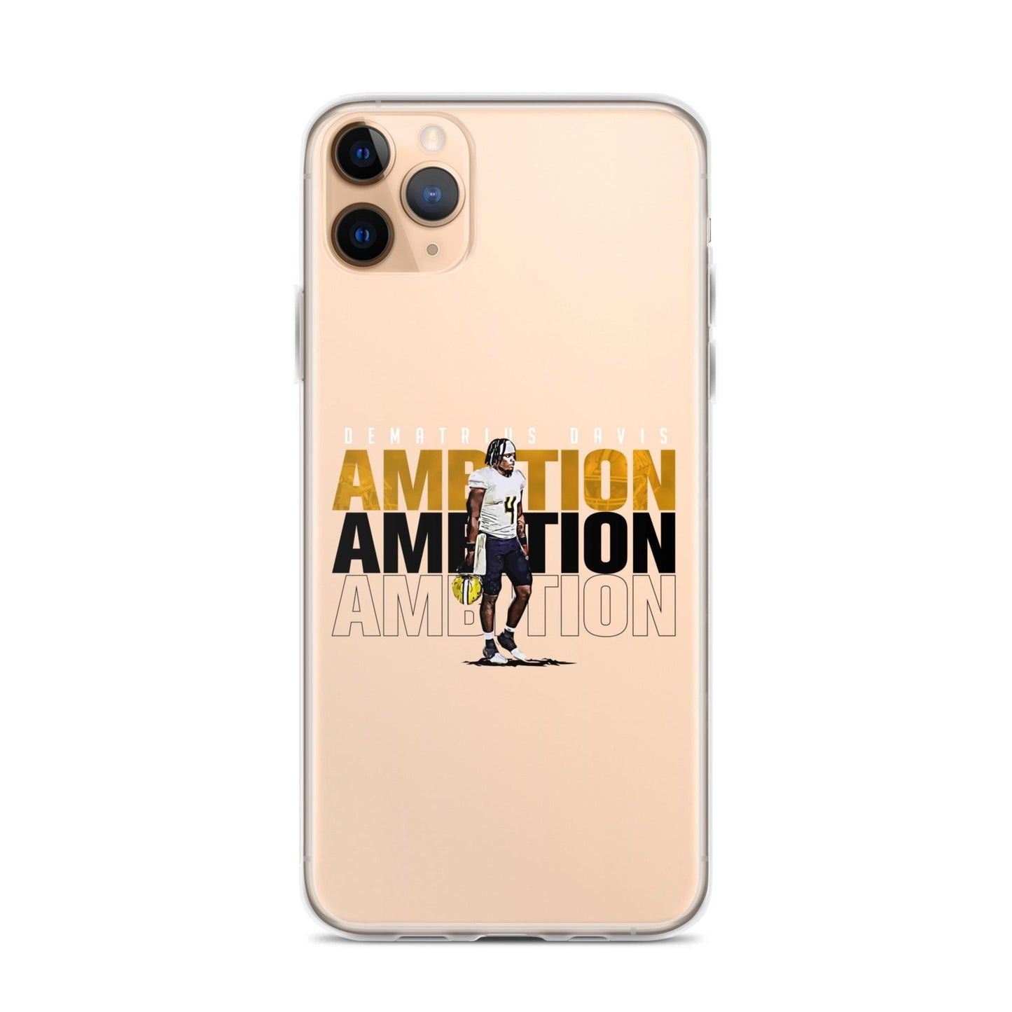 Dematrius Davis "Ambitions" iPhone Case - Fan Arch