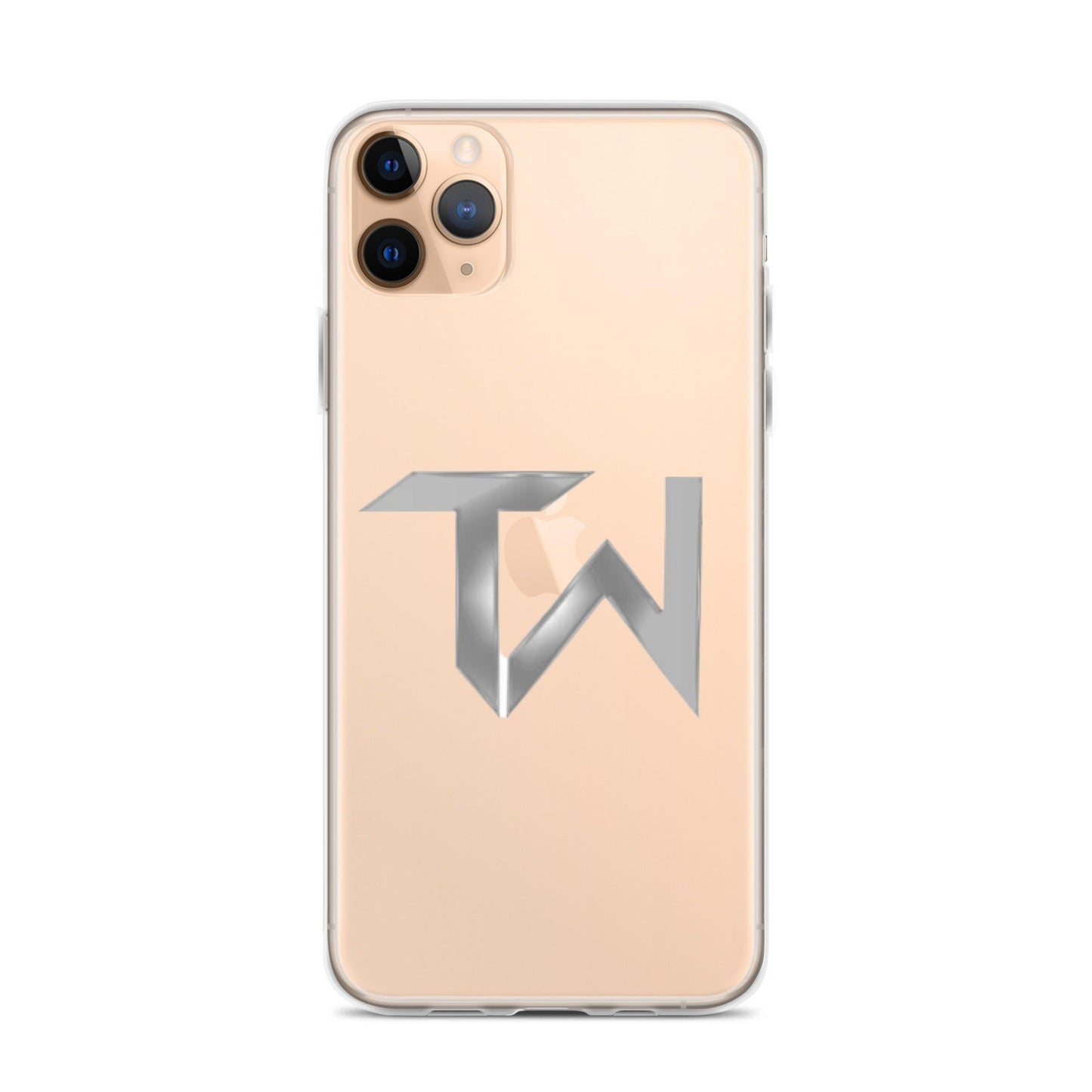 Tre White  "TW" iPhone Case - Fan Arch