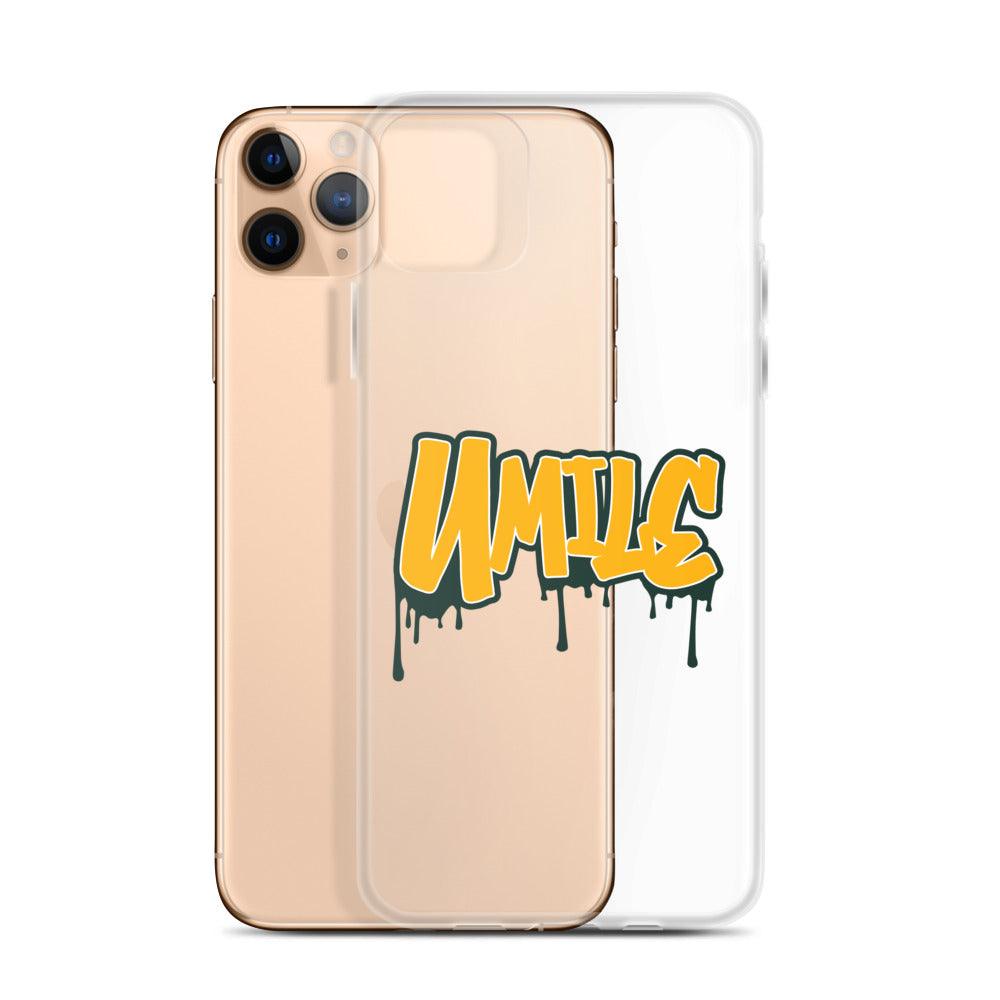 Tedarrell Slaton Jr. “UMILE” iPhone Case - Fan Arch