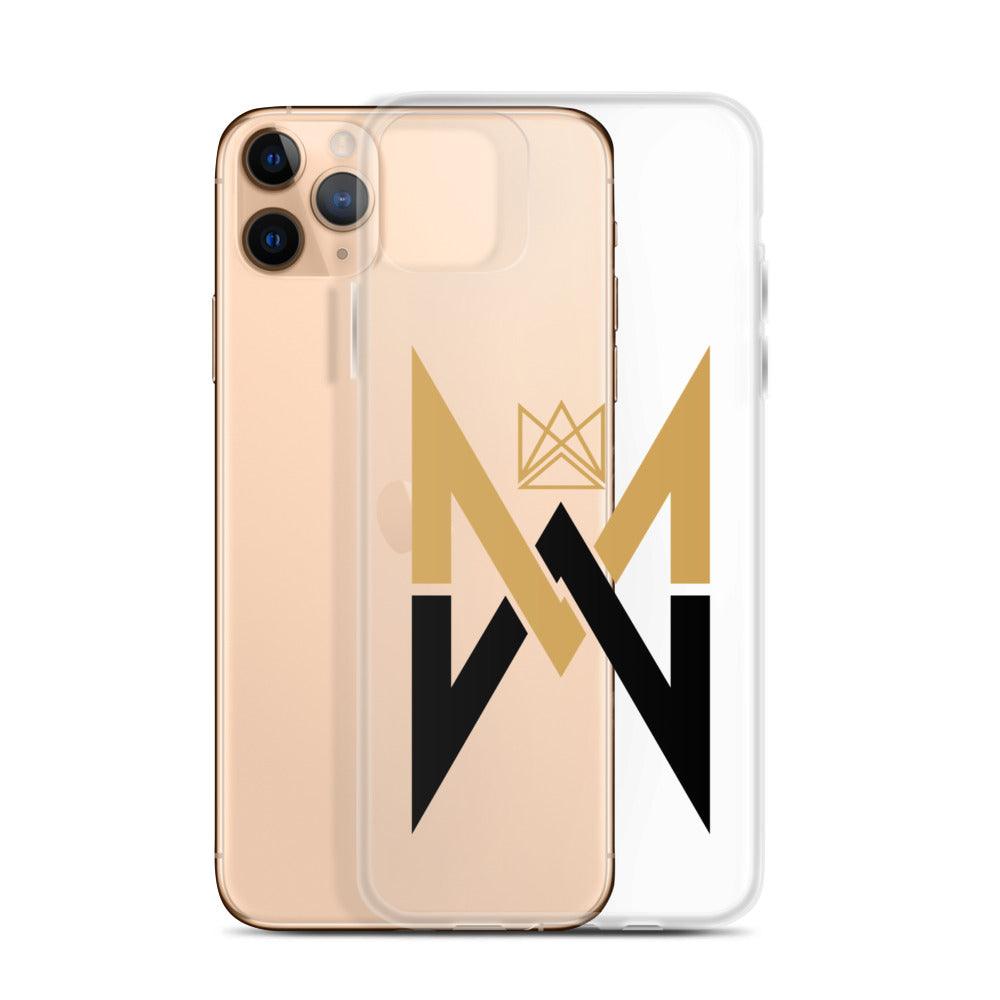 Malachi Wideman "MW" iPhone Case - Fan Arch