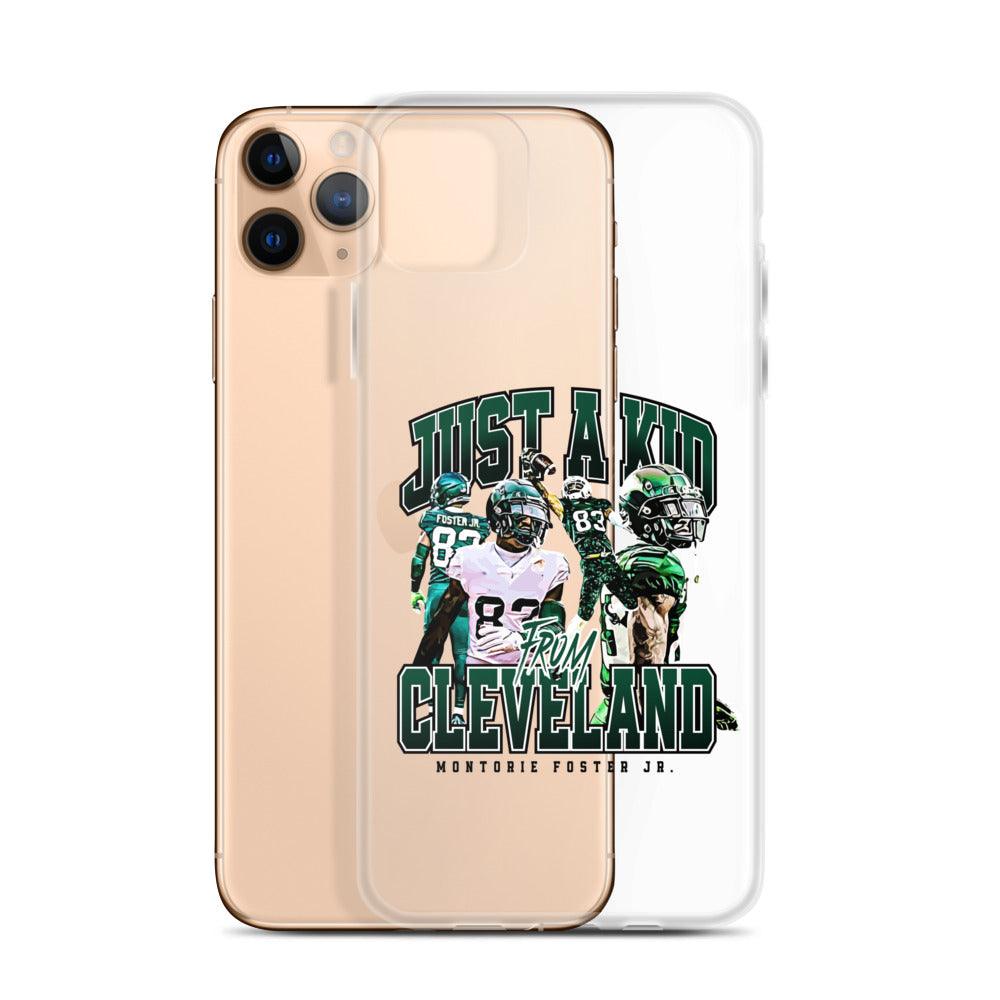 Montorie Foster Jr. “Scripted” iPhone Case - Fan Arch